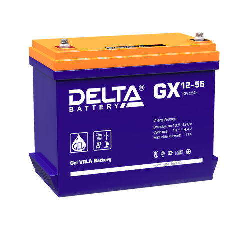 GX 12-55 Delta Аккумуляторная батарея  4614010170021  DELTA