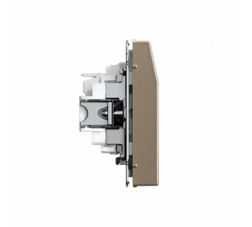 ArtGallery Шампань Выключатель карточный 10А, без задержки времени, быстрозажимные клеммы  GAL000514S  SE