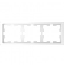 D-Life РАМКА 3-постовая, БЕЛ. ЛОТОС , SD  MTN4030-6535  Schneider Electric