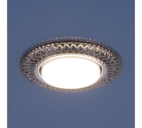 Светильник точечный встраиваемый 3020 GX53 SB дымчатый  a035157  Elektrostandard