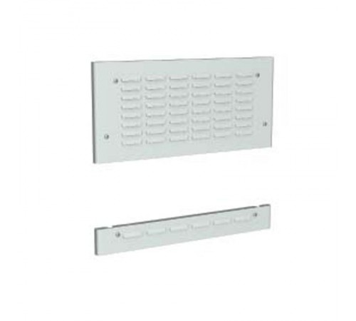 Панель перфорированная накладная, высота верх=100мм низ=100мм для шкафов DAE/CQE Ш=600мм,1 упак-2шт.  R5CPFA611  DKC