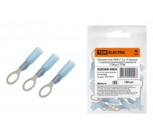 Наконечник НКИ-Т 2,5-4 кольцо в термоусаживаемой манжете (100шт)  SQ0589-0005  TDM