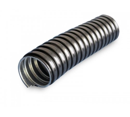 Металлорукав в ПВХ изоляции МРПИ НГ LS 12 (50 м/уп.) черный  zeta44102  ГОФРОМАТИК