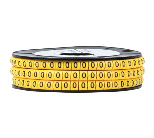 Маркер-кабельный 6,0кв.мм "0" (500шт.) (ЕС-3) EKF PROxima  plc-KM-6-0  EKF