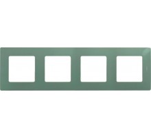 Etika Светлая галька Рамка 4-ая  672524  Legrand