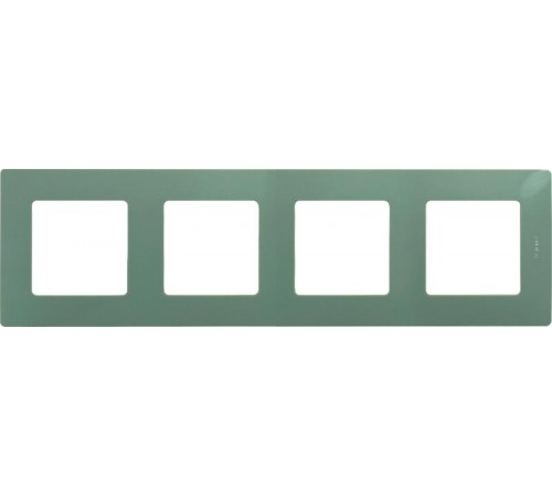 Etika Светлая галька Рамка 4-ая  672524  Legrand