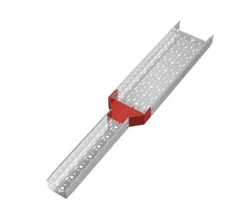 Переходник центральный 100х150-300 мм "ПЛЮС" HD  PDplus100-150-300-C HD   КМ-профиль