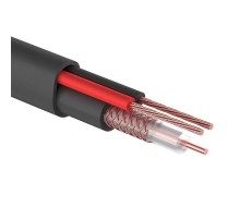 Кабель КВК-П-2 +2x0,50 кв мм (Cu/Cu) черный (бухта 200 м) PROconnect  01-4214  PROconnect