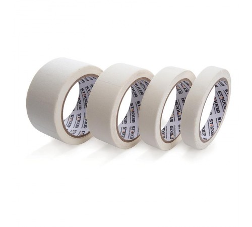 Малярная лента 36 мм, длина 25 м, на бумажной основе, белый  39151  STEKKER
