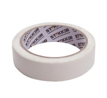 Малярная лента 36 мм, длина 25 м, на бумажной основе, белый  39151  STEKKER