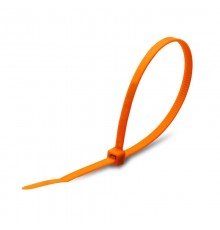 Стяжки кабельные КСС "Float" 4х150 (оранж) (100 шт.)  82025  Fortisflex