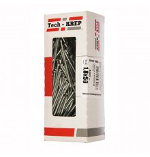 Гвоздь финишный оцинкованный 1,8х50 (300 г) - коробка с окном  104846  Tech-KREP