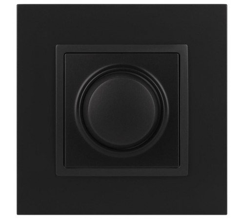 14-4101-05 Светорегулятор поворотно-нажимной, 400ВА 230В, IP20, Эра Elegance, антрацит  Б0034344  ЭРА