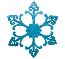 Елочная фигура "Снежинка "Морозко", 66 см, цвет синий  502-372  NEON-NIGHT