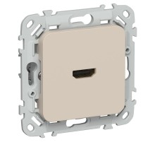 FLITE Розетка HDMI РШДМА-ФлЛ льняной  FI-H10-K88  IEK