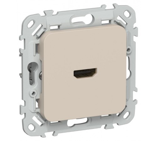 FLITE Розетка HDMI РШДМА-ФлЛ льняной  FI-H10-K88  IEK