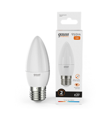 Лампа светодиодная Elementary Свеча 12W 950lm 3000K E27 LED 1/10/100  30212  Gauss