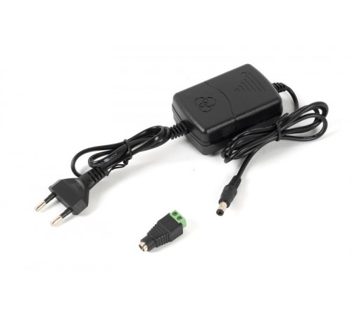 Mollusk-VR 12/2 источник питания 12В, 2А. Сетевой диапазон 110-245В провод с вилкой  8834  Бастион