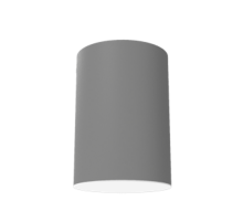 Светодиодный светильник DL-Roll накладной 9 Вт 4000 К 120х170 мм RAL7045 серый муар с рассеивателем опал DALI  V1-R0-70136-20D01-2000940  VARTON