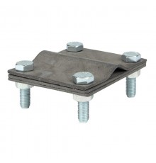 Зажим заземлитель 20 - полоса 50 (пластина 70*80мм) Cu EKF PROxima   lp-57080-cu   EKF