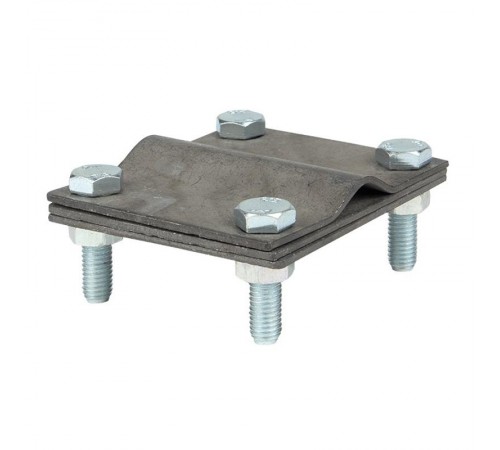 Зажим заземлитель 20 - полоса 50 (пластина 70*80мм) Cu EKF PROxima   lp-57080-cu   EKF