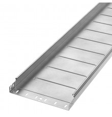 Лоток неперфорированный Профи INOX (AISI 304) 300х50x3000 (1,0 мм) (6 м/уп)  PR16.14004  Промрукав