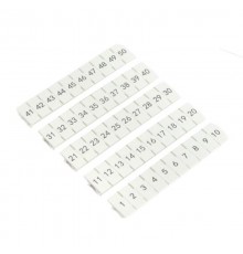 Маркировка для клемм 2.5 UT 1-50 scr-ut-mrk-2,5-1-50  EKF