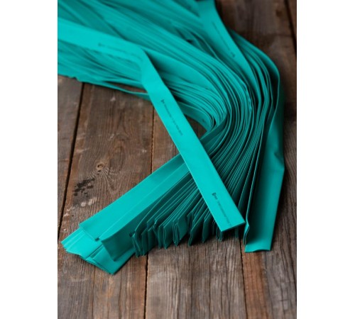 Термоусаживаемая трубка ТУТ нг 16/8 зеленая EKF PROxima  tut-16-j-1m  EKF