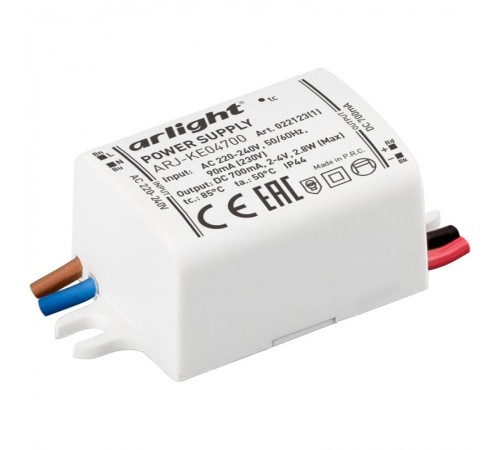 Блок питания ARJ-KE04700 (3W, 700mA)  022123(1)  Arlight