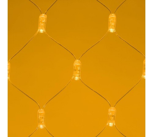 Светодиодная гирлянда ARD-NETLIGHT-CLASSIC-2000x1500-CLEAR-288LED Yellow (230V, 18W)  024682  Arlight