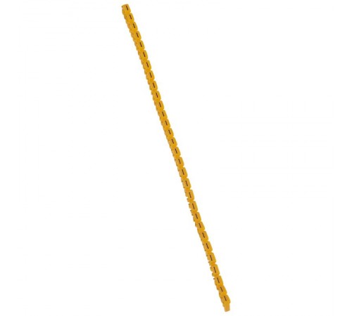 Маркер CAB 3 - для кабеля 4-6 мм - заглавная буква I  038368  Legrand