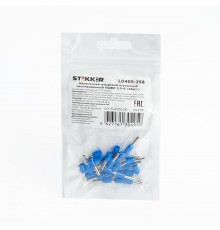 Наконечник штыревой втулочный изолированный НШВИ 2,5-8, LD405-258 (DIY упаковка 25 шт)  39378  STEKKER