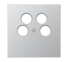 Крышка для SAT-TV-розетки; алюминий AL2990-4SAT2 Jung