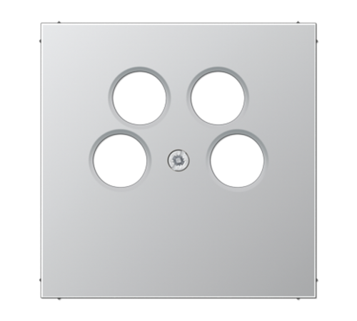 Крышка для SAT-TV-розетки; алюминий AL2990-4SAT2 Jung