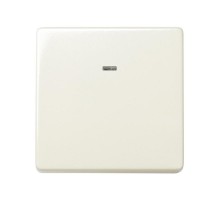 Simon 27 Выключатель 1-кл проходной с 3-х мест с подсветкой, 10А 250В, широкий модуль, S27, слоновая  27254-62  Simon