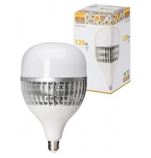 Лампа светодиодная T-120 Вт-230 В-4000 К-E27 (170x295 мм) НАРОДНАЯ  SQ0340-1638  TDM