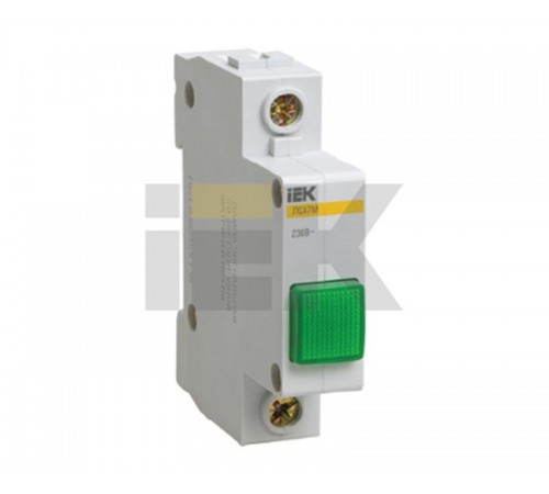 Лампа сигнальная ЛС-47М (зеленая) (матрица)  MLS20-230-K06  IEK