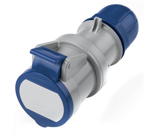 Розетка кабельная с безвинтовыми клеммами IP44 16A 2P+E 230В  DIS3131643P  DKC