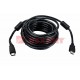 Шнур HDMI - HDMI с фильтрами, длина 3 метра (GOLD) (PVC пакет)  17-6205  REXANT
