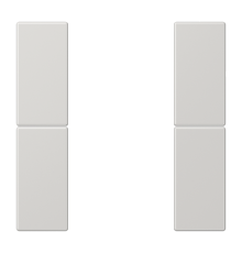 комплект накладок 2гр светло-серый LS502TSALG Jung