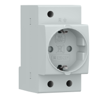 Розетка на din-рейку РДЕ-47 16А (под евро вилку с заземлением) PROxima  RDE4716  EKF