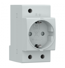 Розетка на din-рейку РДЕ-47 16А (под евро вилку с заземлением) PROxima  RDE4716  EKF