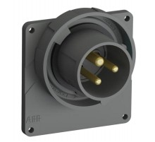 Вилка с прямым фланцем Easy&Safe 216EBU1W,16A,2P+E,IP67,1ч2CMA101257R1000 ABB