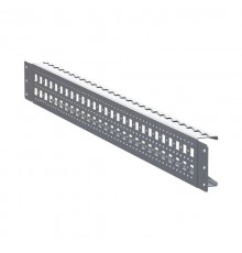 Рейка монтажная широкая перфорированная с накладным креплением Д800 (2 шт)  AleSta AleSta-ARS800 EKF