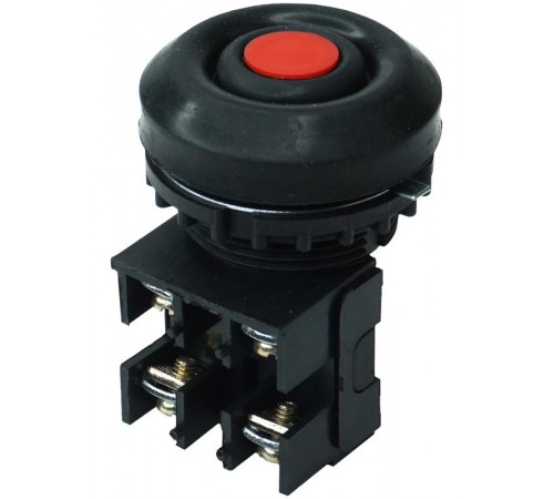 ВК30-10-11110-54 У2, красный, 1з+1р, цилиндр, IP54, 10А. 660В, выключатель кнопочный (ЭТ)  ET052700  Электротехник