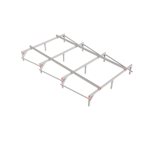Опорная конструкция для установки оборудования TECHNORAPTOR 2500х4000  KM-TR-SSEI-2500-4000  КМ - профиль