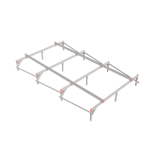 Опорная конструкция для установки оборудования TECHNORAPTOR 2500х4000  KM-TR-SSEI-2500-4000  КМ - профиль