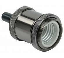 Патрон подвесной E27 RETRO черный  EPA10-04-02-K02  IEK