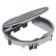 Лючок GRAF9-2 с выемой под напольное покрытие 3 мм (серебристый) (GRAF9-2 BA3)  7405743  OBO Bettermann