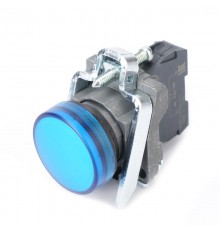 Сигнальная лампа в сборе модульная 22 мм синяя 24В DC  SB4BVB6  SE